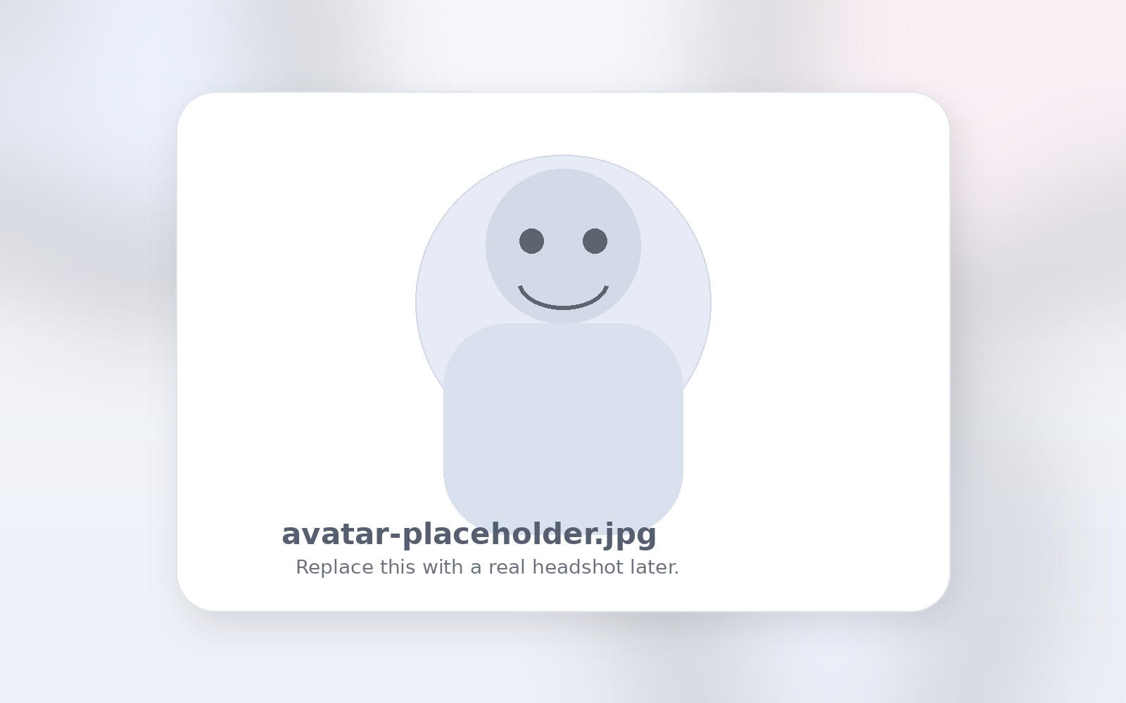 Placeholder portrait of German Markaryan