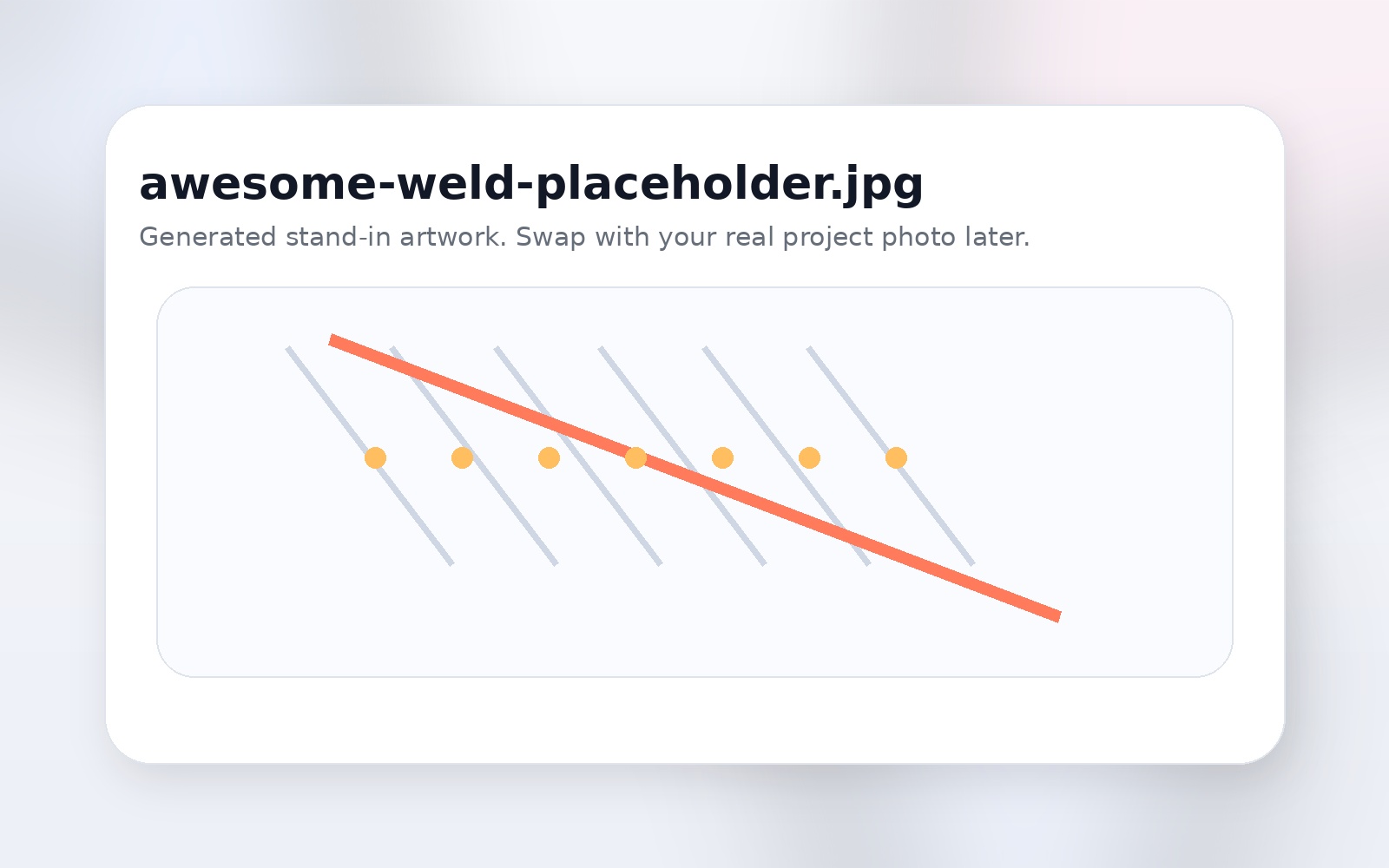 Weld workflow placeholder image